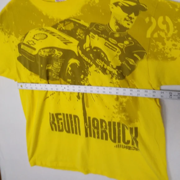 Vintage Chase Authentics Nascar Kevin Harvick Graphic T Shirt 2X - Picture 7 of 8